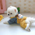 Cotton-Padded Jumpsuits with Snowman Pattern